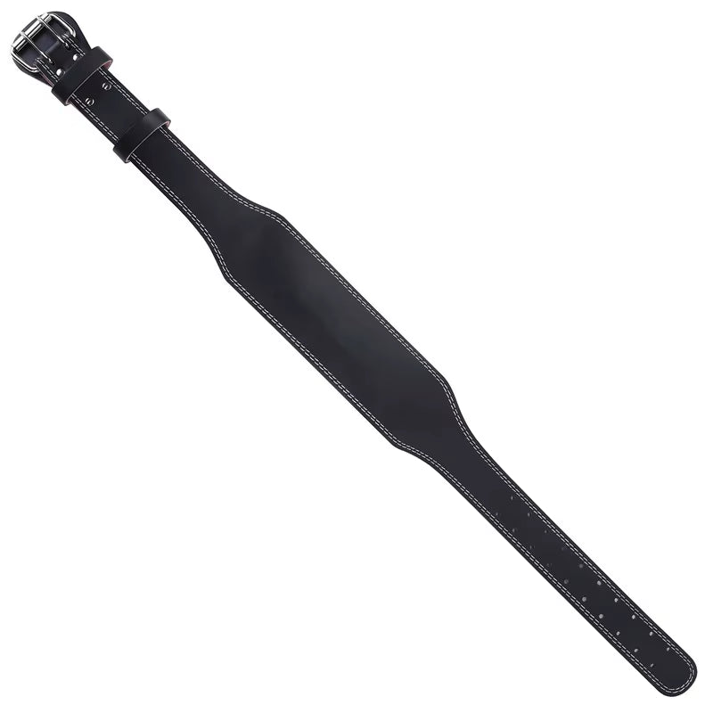 NJ High Quality Soft Leather Gym Waist Belt for Weightlifting Bodybuilding Training-High-Duty Custom Design-Hot Sale Wholesale